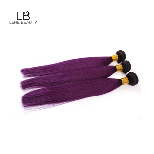 1B-purple Human hair straight bundles 1B-purple Human hair straight bundles