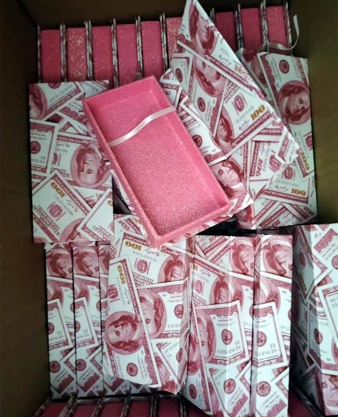 dollar boxes mink lashes customized boxes